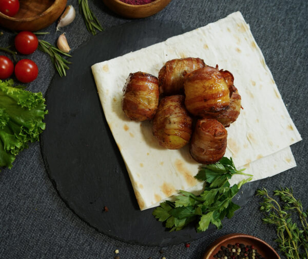 Картофель в беконе (400г)