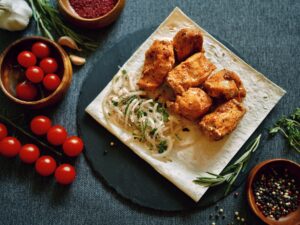 Шашлык из куриного филе  (400г)