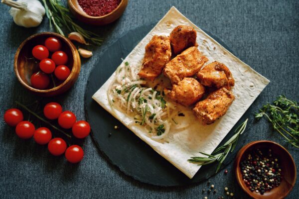 Шашлык из куриного филе  (400г)